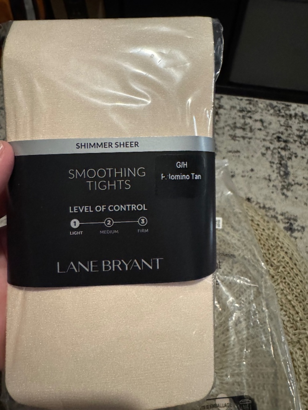 Lane Bryant Shimmer Sheer Smoothing Tights - NWT